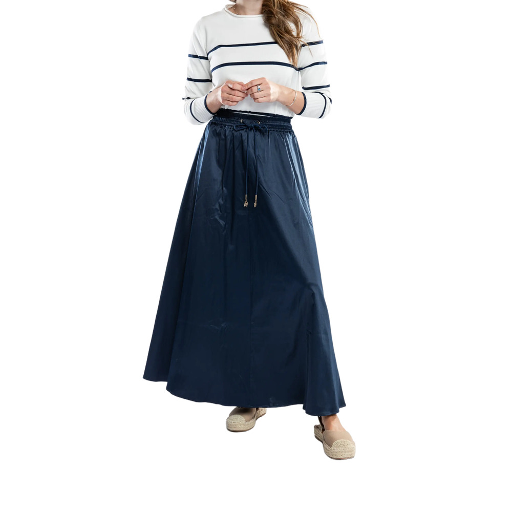 The Serena Satin Skirt